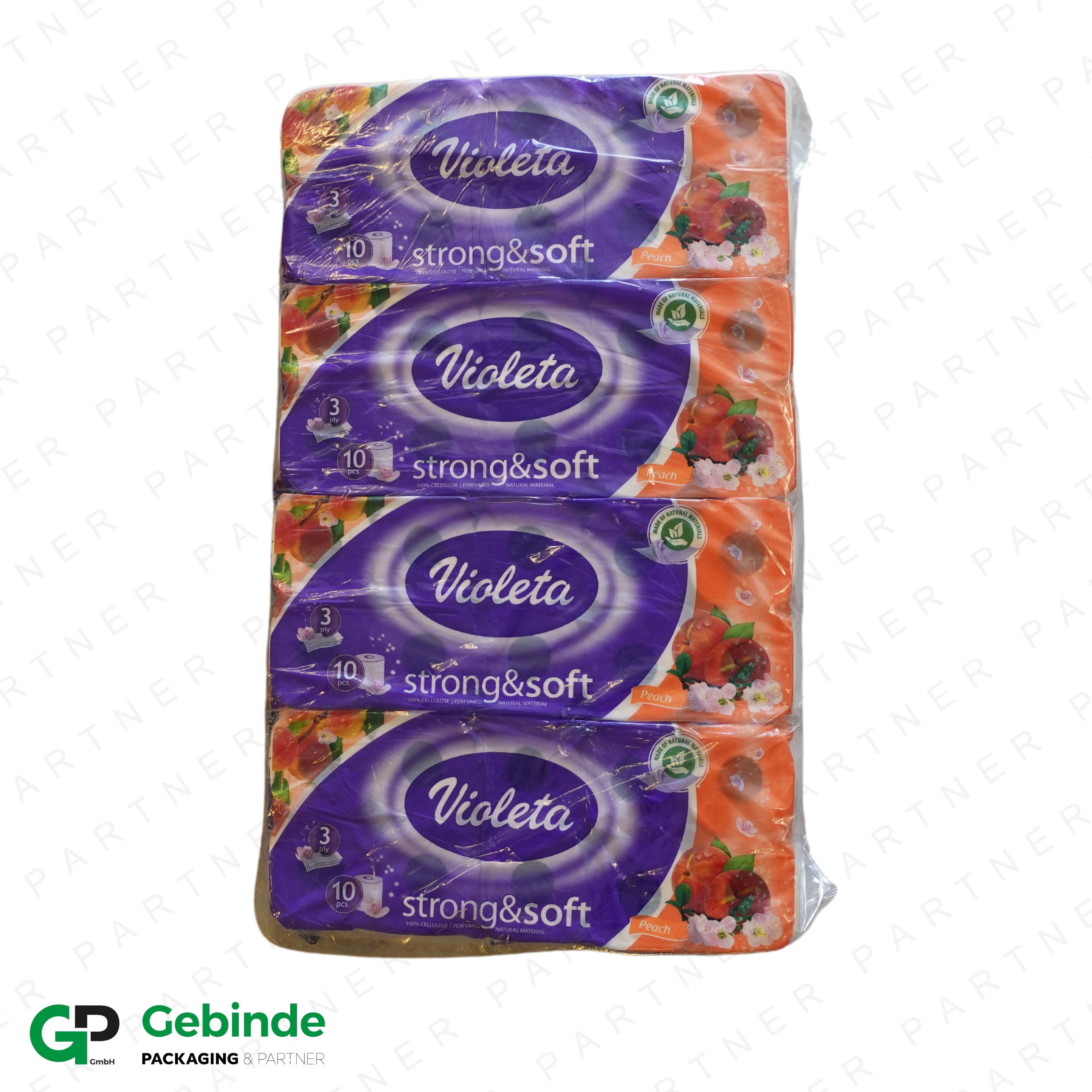 Violeta Toilettenpapier 3-lagig - Verpackungspartner