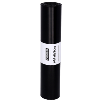 Kehrichtsäcke 110L - schwarz - Verpackungspartner