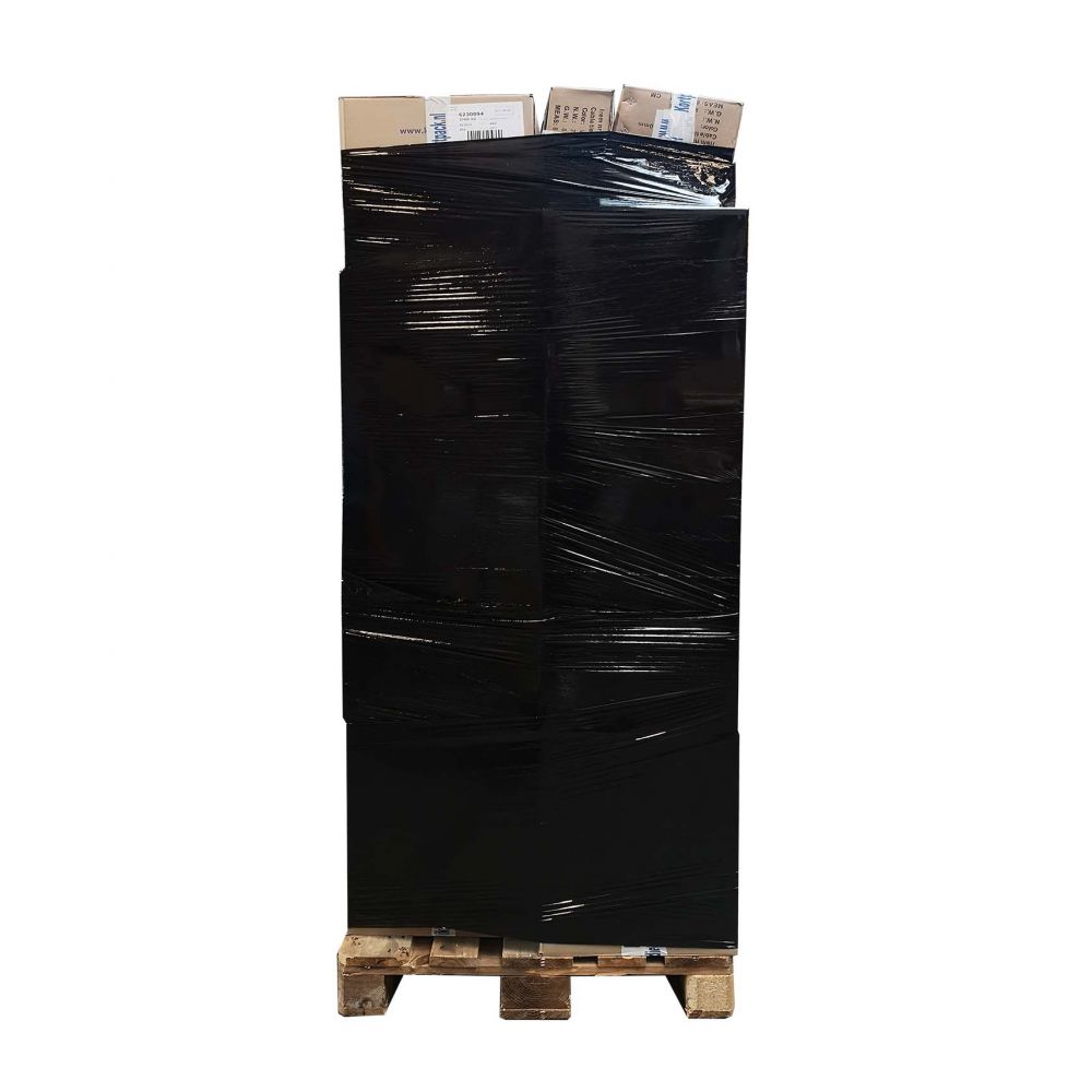 Hand- Stretchfolie 20µm - schwarz 500mmx300m - Verpackungspartner