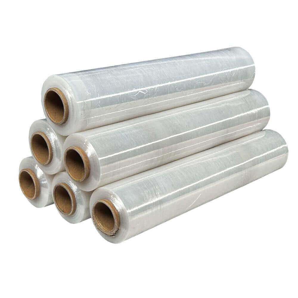 Hand- Stretchfolie 20µm - transparent 500mmx300m - Verpackungspartner