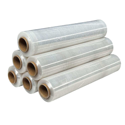 Hand- Stretchfolie 17µm - transparent 500mmx300m - Verpackungspartner