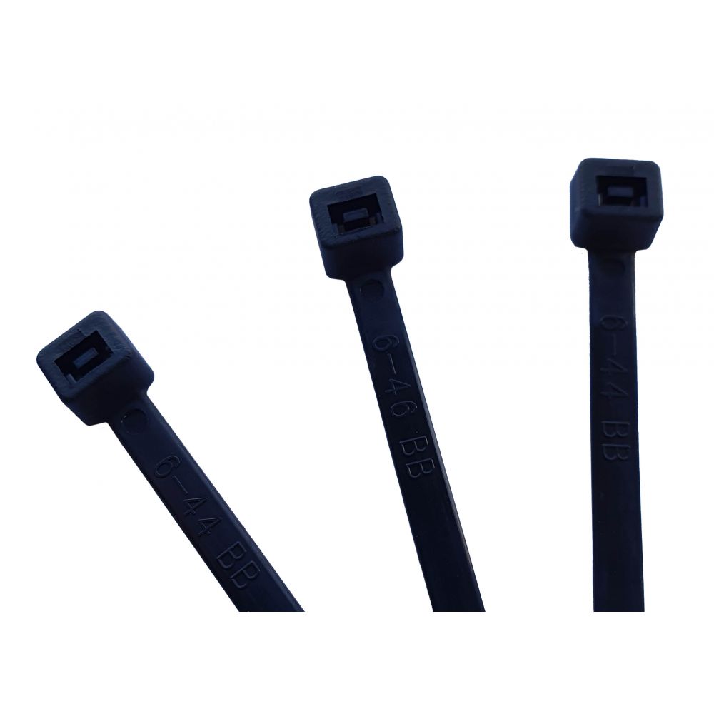 Kabelbinder - 430 x 9.0mm schwarz (100 Stk.) UV-Beständig - Verpackungspartner