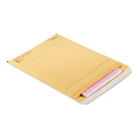 Luftpolsterversandtaschen, braun, Grösse B innen 120 x 215 mm / aussen 140 x 225 mm (Inhalt 200 Stück) - Verpackungspartner