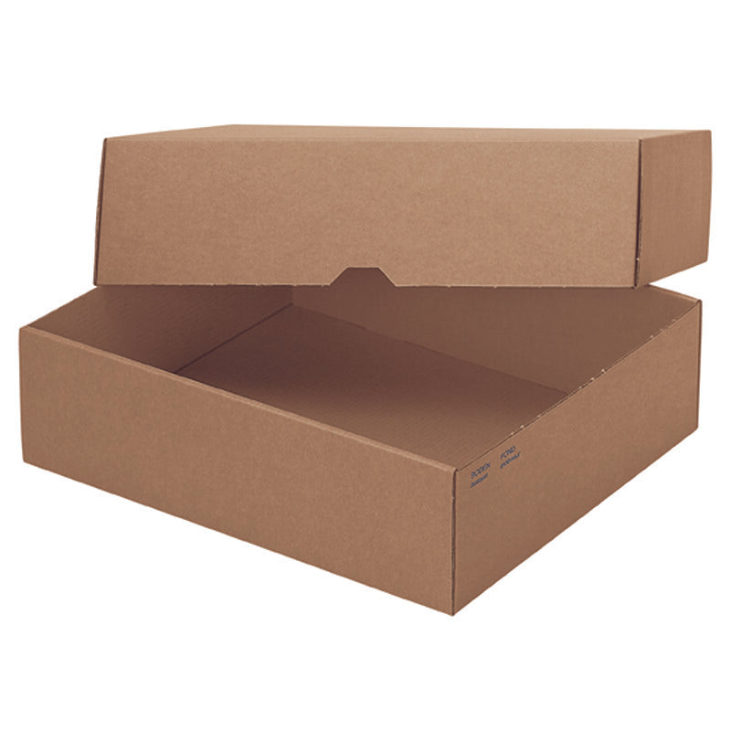 Stulpschachteln braun - Premium braun A5 214 x 151 x 45 mm FSC Mix Credit E-Welle 1.500 mm (Inhalt 100 Stück) - Verpackungspartner