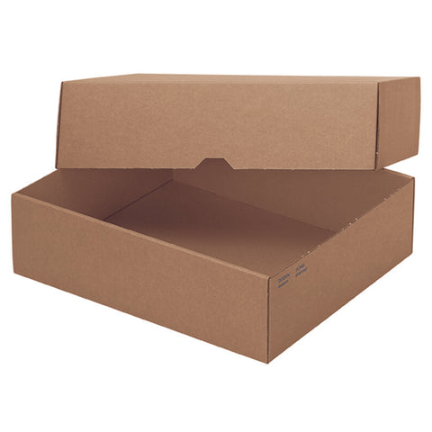 Stulpschachteln braun - Premium braun A3 425 x 301 x 50 mm B-Welle 1.500 mm (Inhalt 50 Stück) - Verpackungspartner
