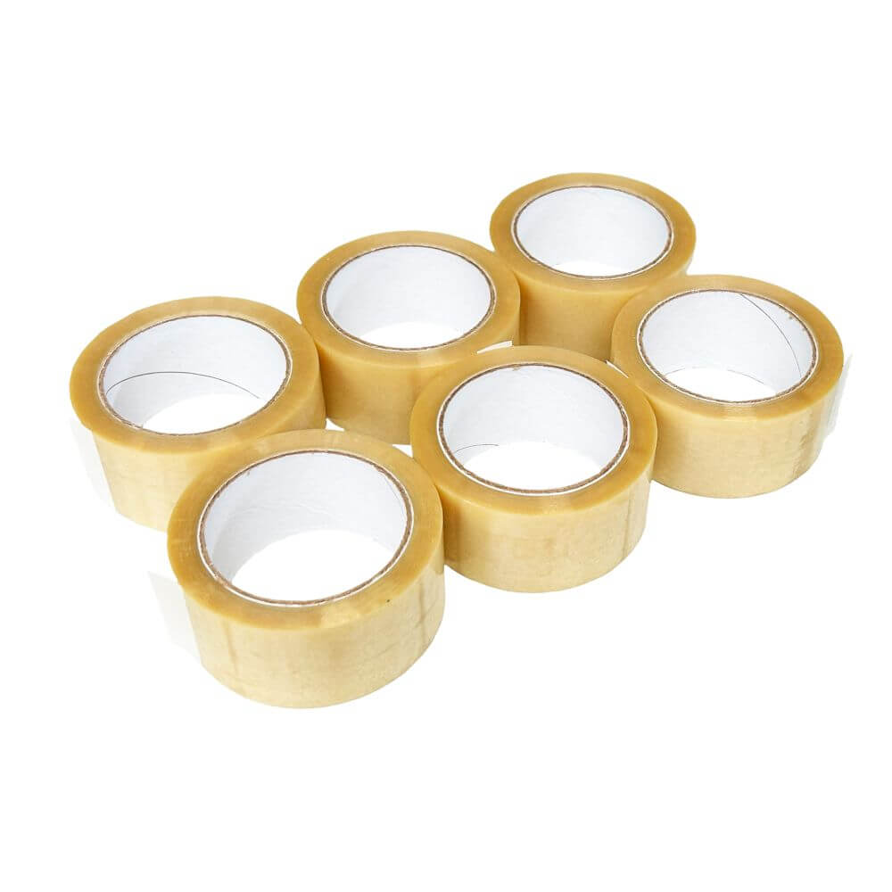 PVC-Klebeband, 25 mm x 66 m, transparent (Inhalt 72 Rolle/n) - Verpackungspartner