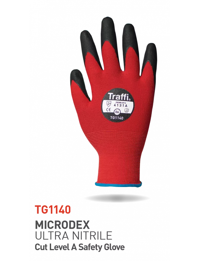TG1140 - Microdex Ultra Nitril- Handschuh - Verpackungspartner