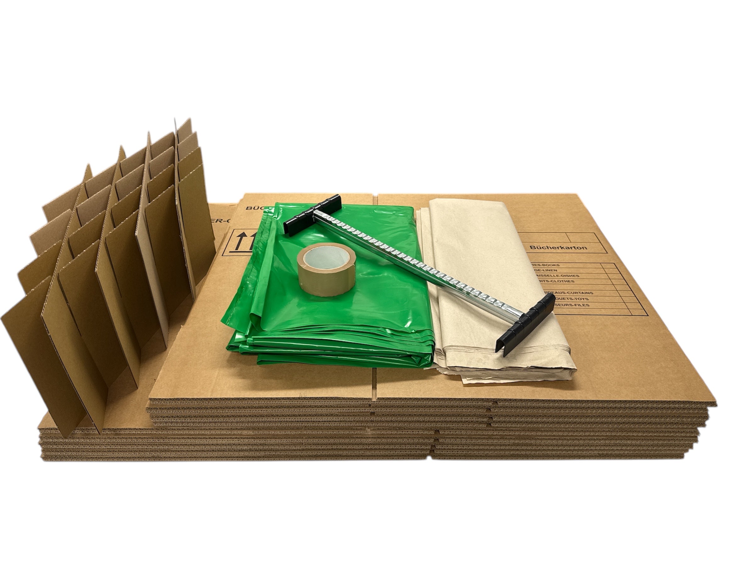 Umzugsset 1 - 2.5 Zimmer Wohnung - Verpackungspartner