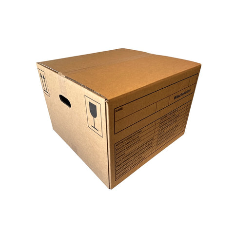 Umzugsboxen Wäschekarton - braun 500x500x360mm - Verpackungspartner