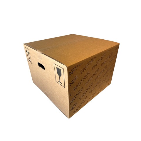 Umzugsboxen Wäschekarton - braun 500x500x360mm - Verpackungspartner